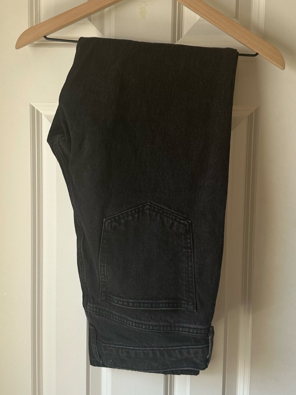 Abercrombie & Fitch Black The 90s Straight Mid Rise Curvy Love Jeans - Size 30R